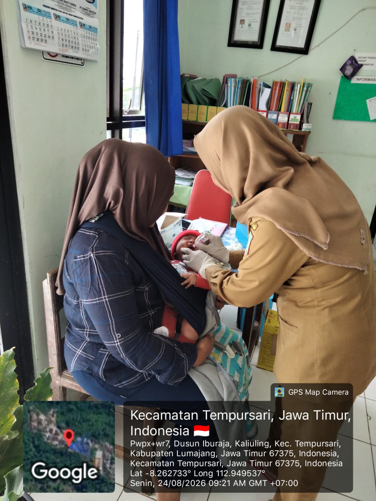 PELAYANAN IMUNISASI PUSTU KALIULING